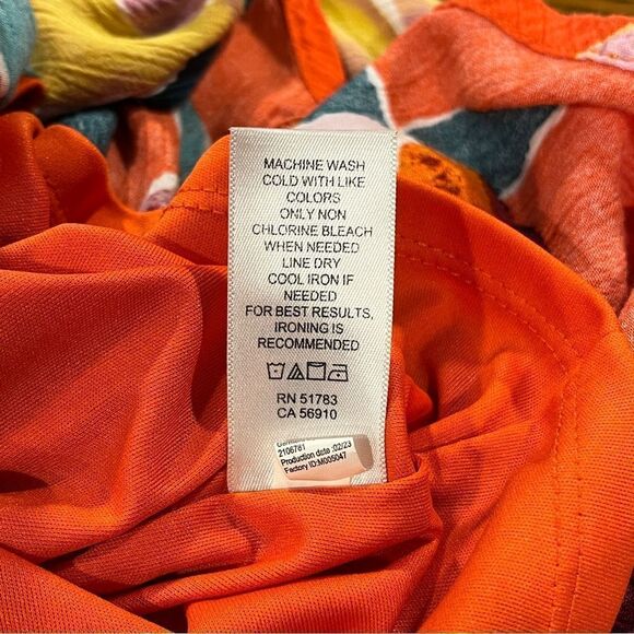 Maurices Floral asymmetrical midi dress cottage core style - Picture 13 of 15